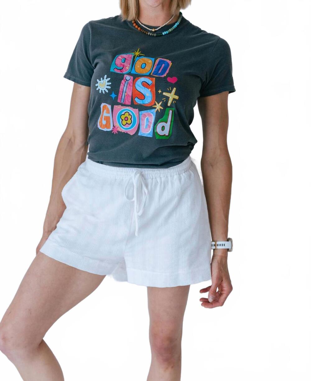 NEW SADIE & SAGE radiate shorts in white
